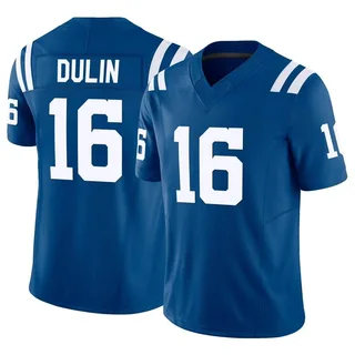 Ashton Dulin Indianapolis Colts Men's Royal Name & Number Logo T