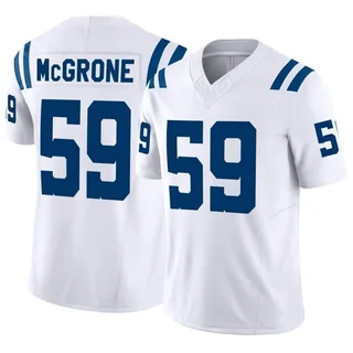 Men's Nike Shaquille Leonard White Indianapolis Colts Vapor Limited Jersey