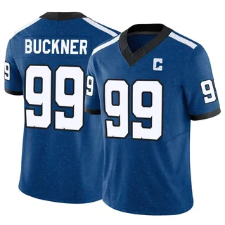 Men's Nike DeForest Buckner Royal Indianapolis Colts Game Jersey