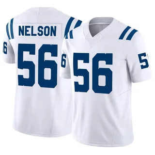 NFL_Jerseys Jersey Indianapolis''Colts'' #28 Jonathan Taylor 56 Quenton  Nelson 99 DeForest Buckner''NFL'' Youth Custom White Game NFC Pro Bowl