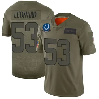 Shaquille Leonard Indianapolis Colts Nike RFLCTV Limited Jersey