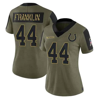 Women's Nike Zaire Franklin Royal Indianapolis Colts Indiana Nights  Alternate Game Jersey